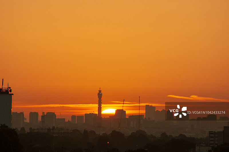 伦敦全景图片素材