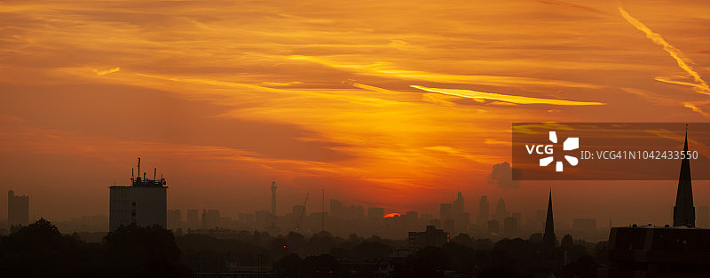伦敦全景图片素材