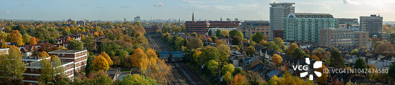 伊灵秋季全景图片素材