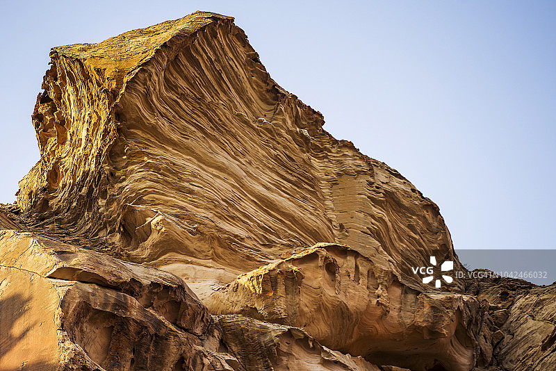 纳米比亚纳米布沙漠的花岗岩地貌图片素材