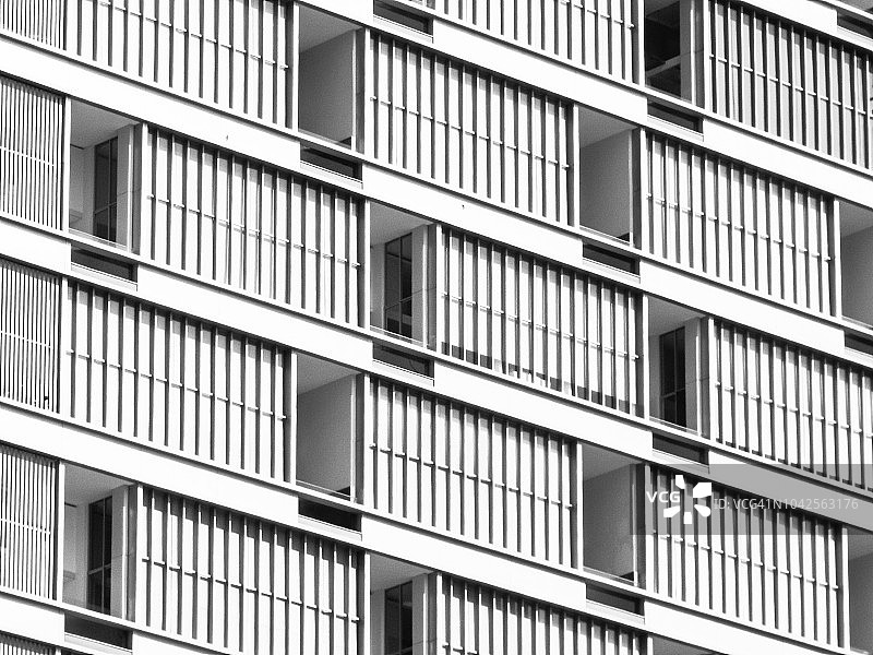 吉隆坡建筑黑白照片图片素材