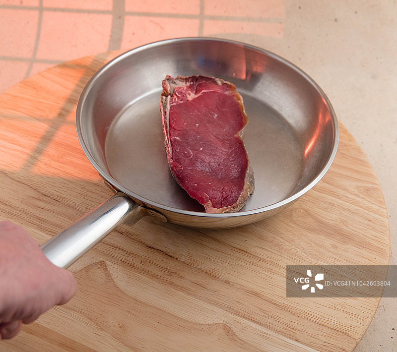 阿基坦金发牛肉图片素材