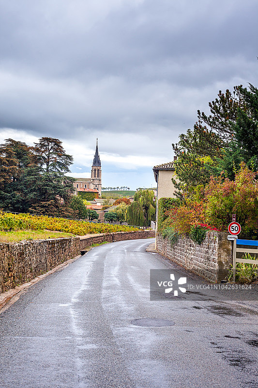法国弗勒里镇图片素材