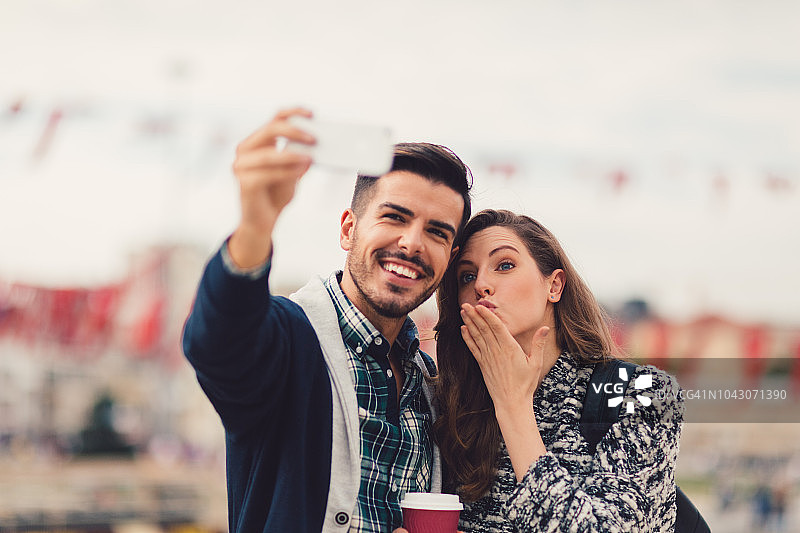 在土耳其自拍图片素材