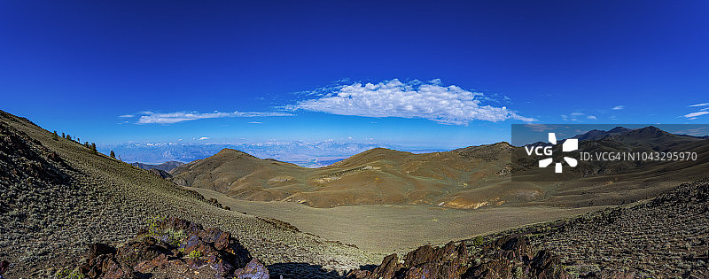 白山全景图片素材