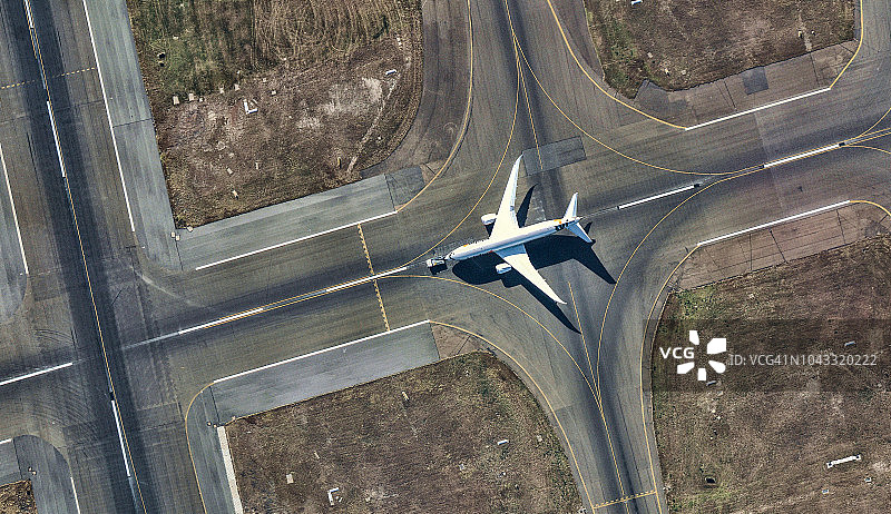 澳大利亚悉尼国际机场航拍图片素材