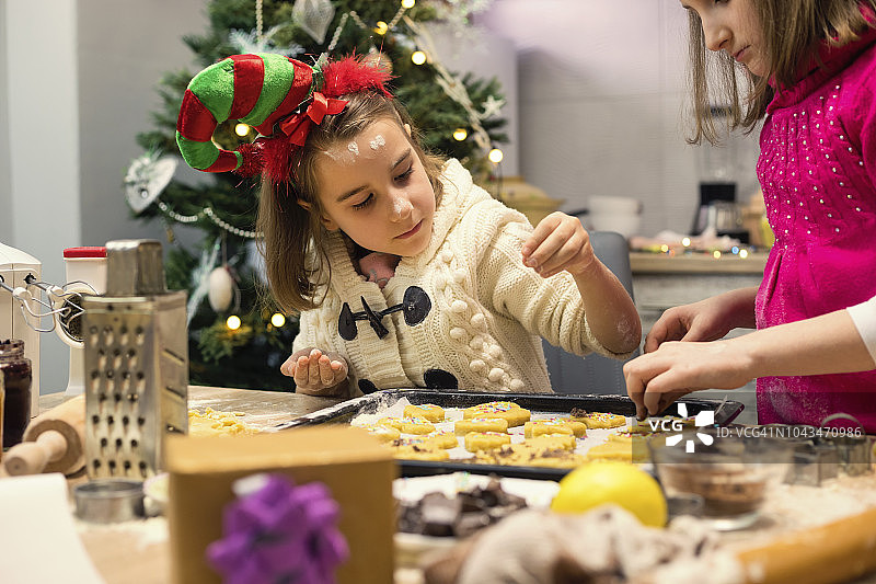 烘烤圣诞曲奇图片素材