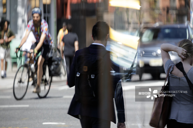 纽约切尔西街区图片素材