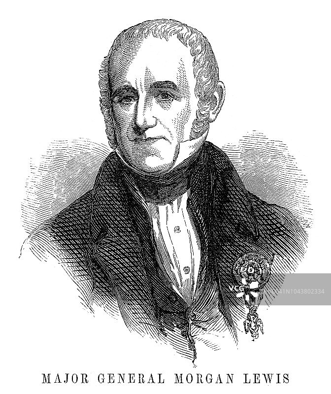 摩根·刘易斯少将图片素材