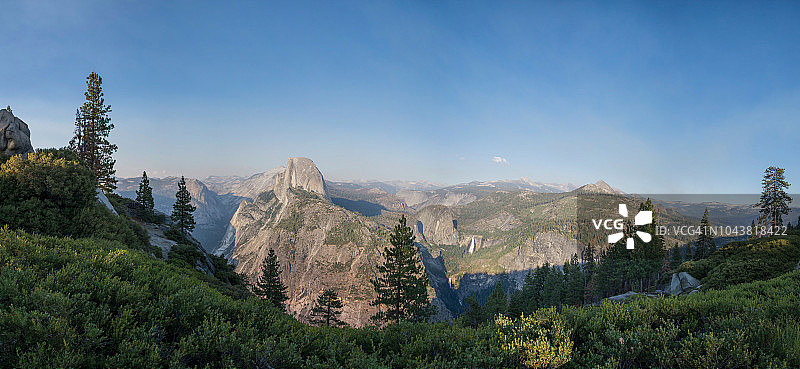 优胜美地壮丽的景观图片素材
