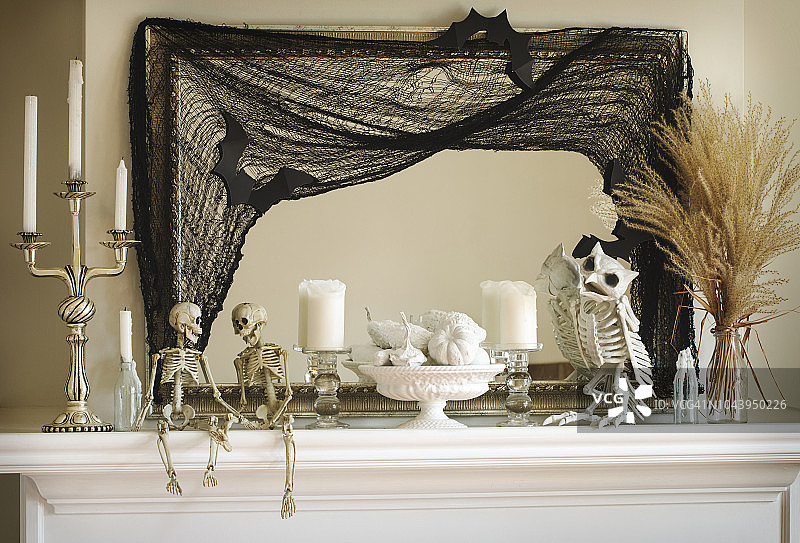 万圣节室内装饰图片素材