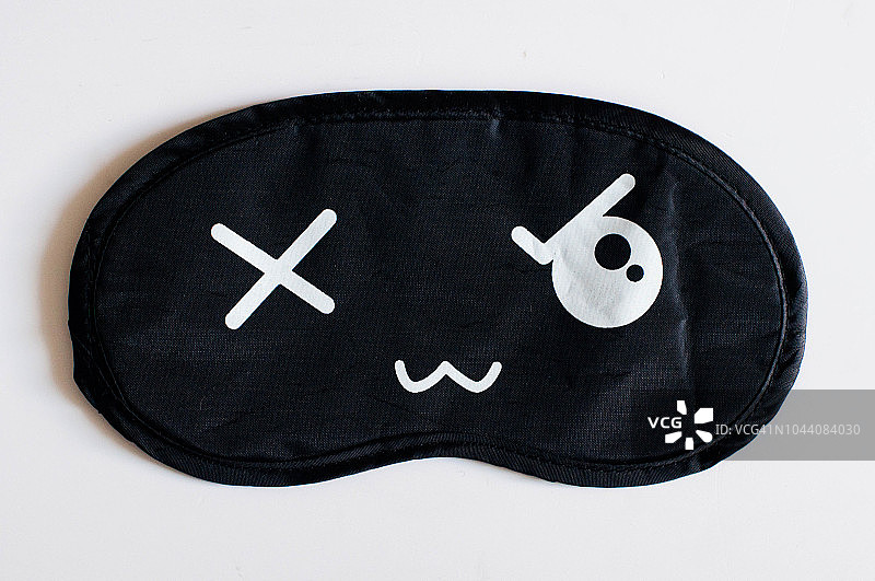 黑色睡眠眼罩图片素材