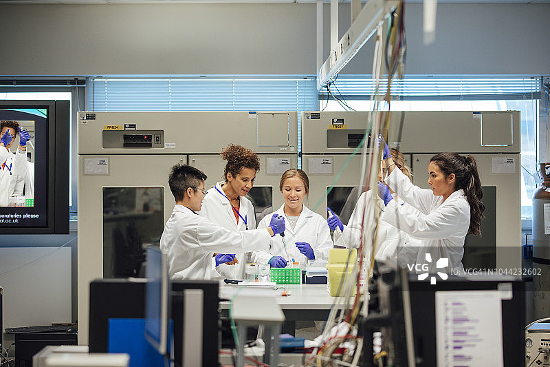 科学实验室培训推广投资图片素材