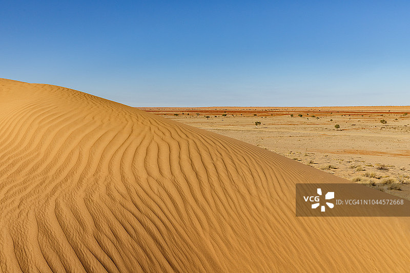 红色大沙丘图片素材