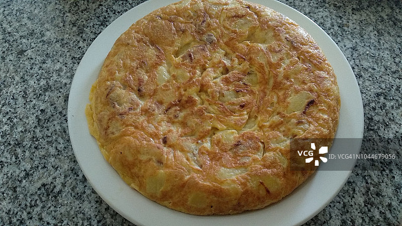 西班牙土豆饼图片素材