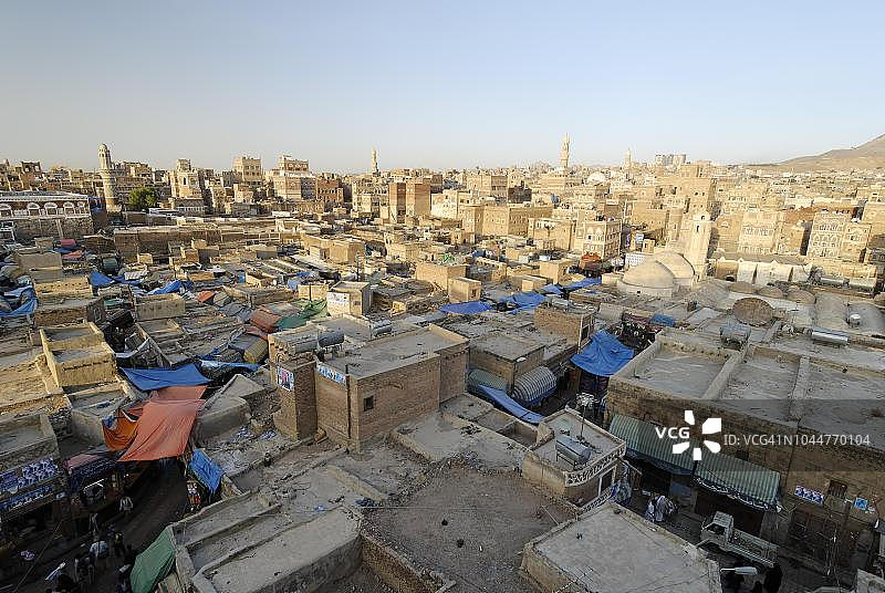 也门萨那景色图片素材