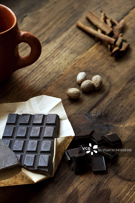黑巧克力图片素材