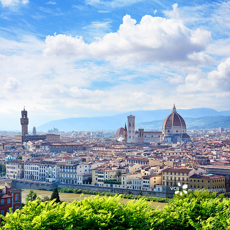 佛罗伦萨航拍图片素材