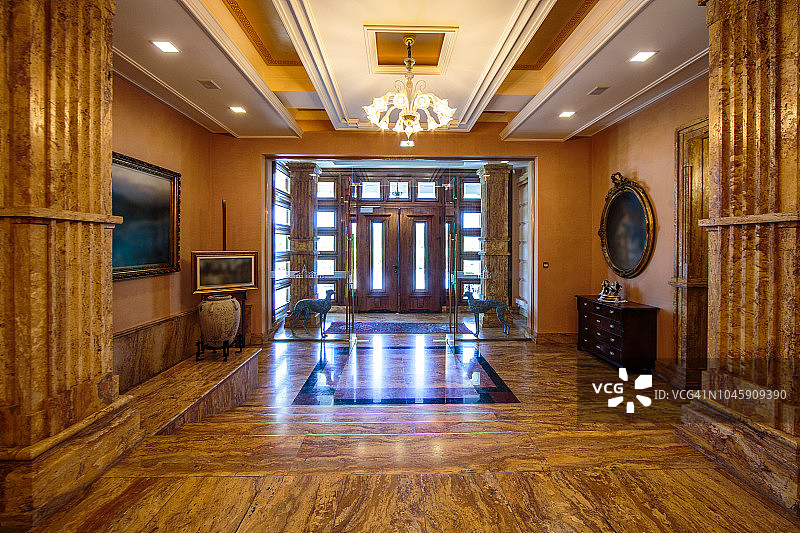 豪华大堂入口图片素材