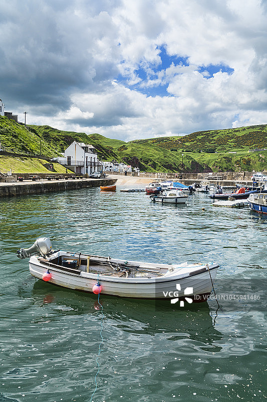 苏格兰高地 Gardenstown海港图片素材