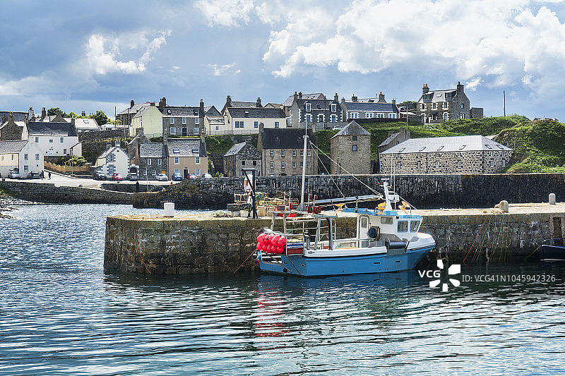 苏伊港，默里湾，阿伯丁郡，高地地区，苏格兰图片素材