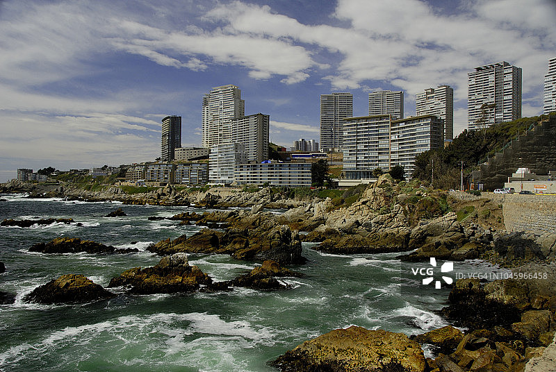 智利康康海滩图片素材