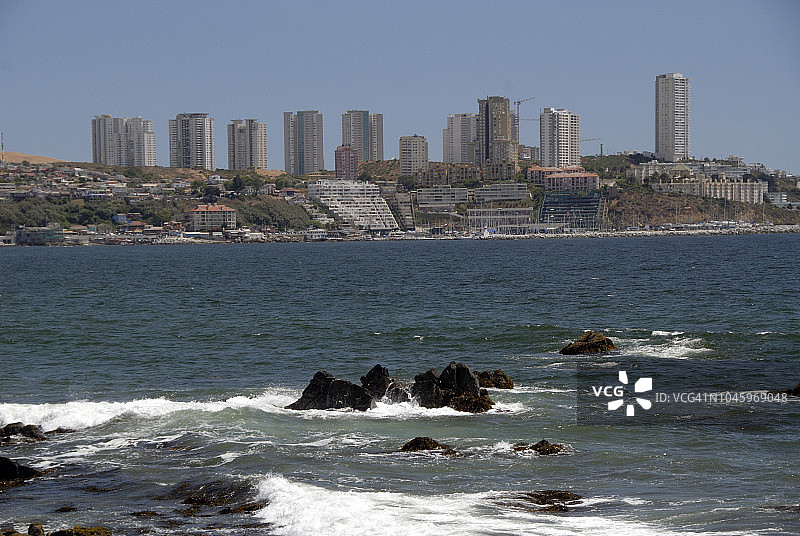 智利康康海滩图片素材