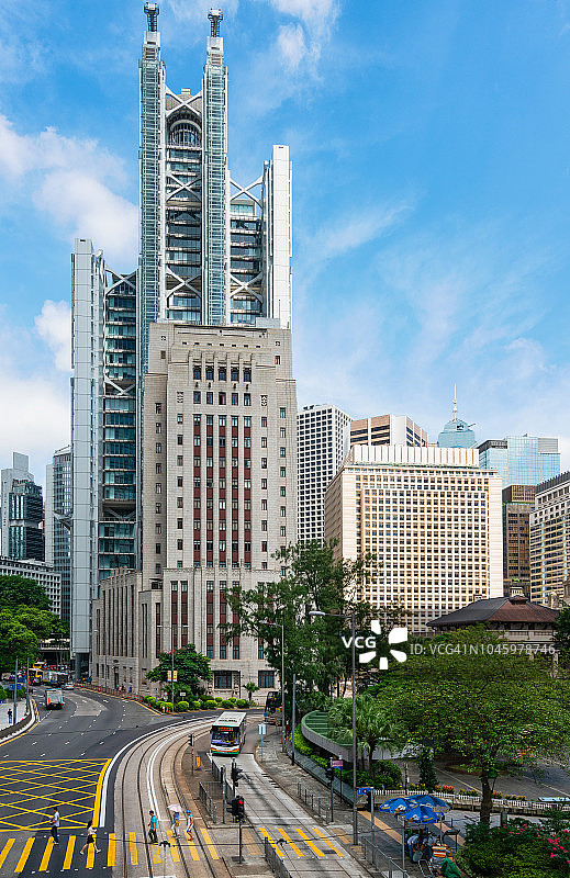 香港城市日间交通图片素材