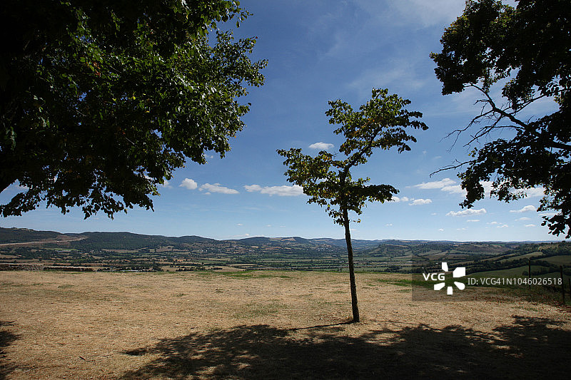 法国南部的塞韦拉克堡村图片素材