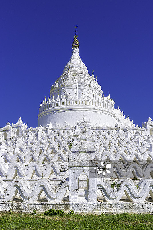 敏贡欣比梅佛塔，曼德勒，缅甸图片素材