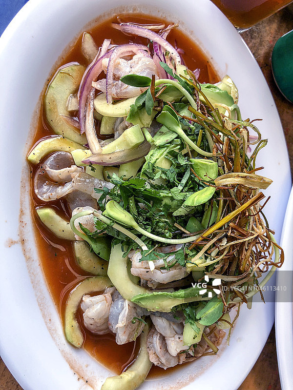 海鲜虾料理图片素材