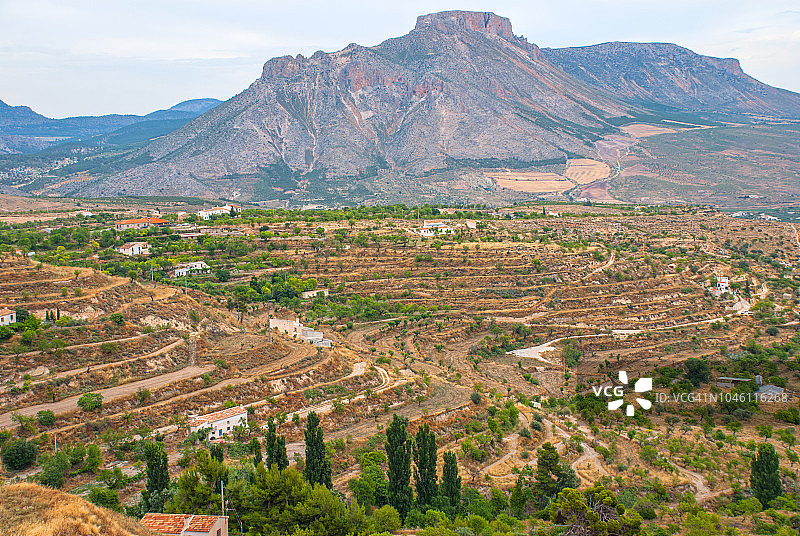 玛丽亚-洛斯-贝莱斯山脉自然公园景观图片素材