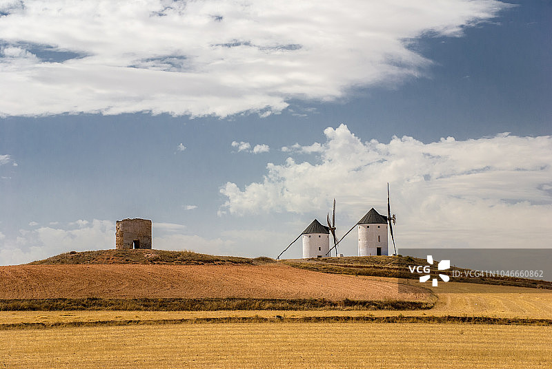 传统西班牙风车图片素材