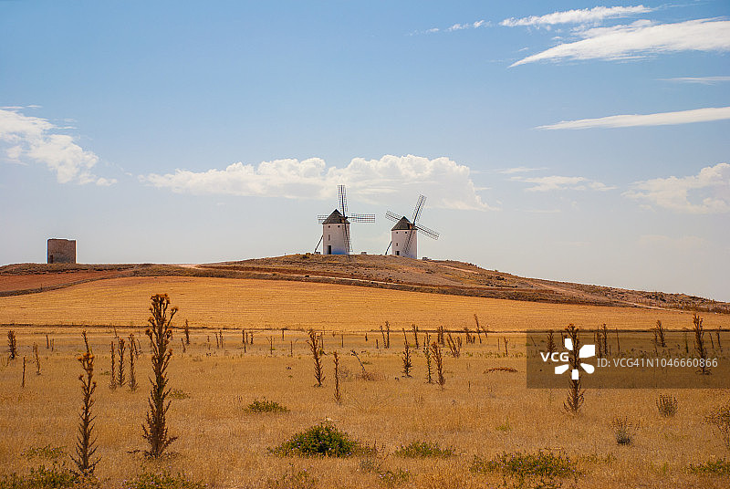 传统西班牙风车图片素材