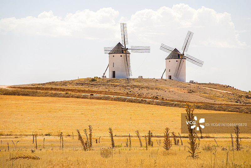 传统西班牙风车图片素材