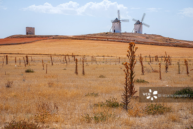传统西班牙风车图片素材