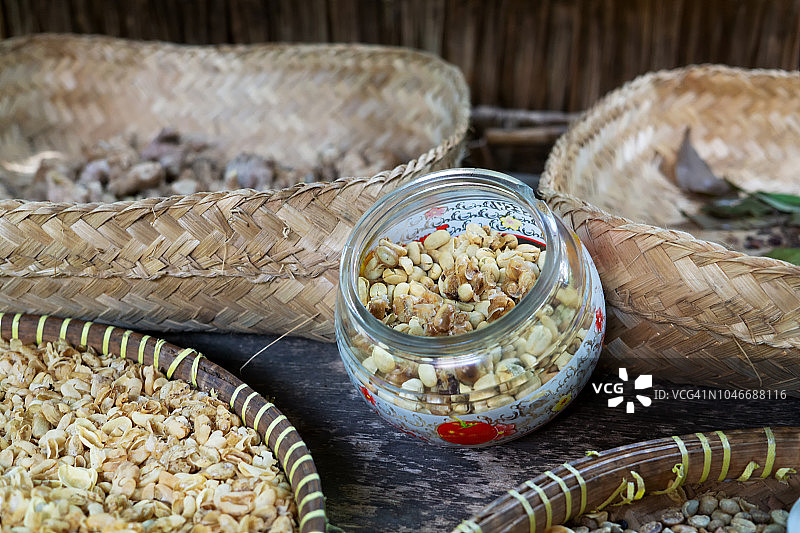 猫屎咖啡豆图片素材