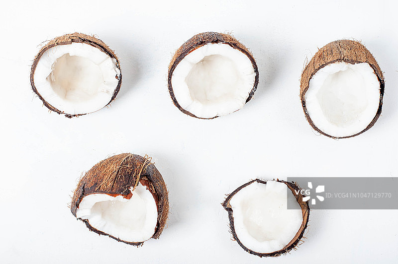 热带夏季椰子背景图片素材