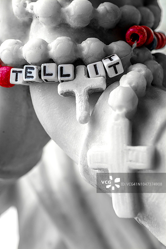 相信祈祷的力量图片素材