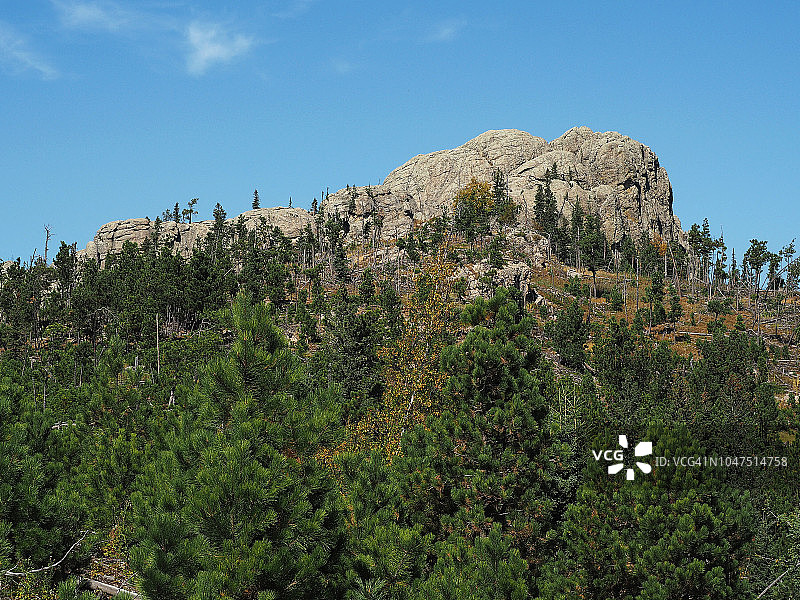 卡斯特州立公园的小魔鬼塔图片素材