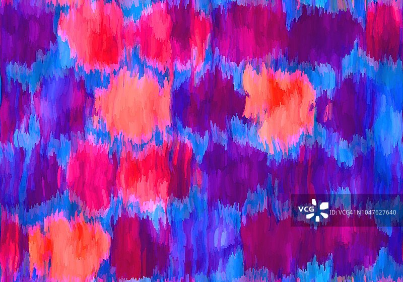 手绘波尔卡圆点抽象彩色图案图片素材