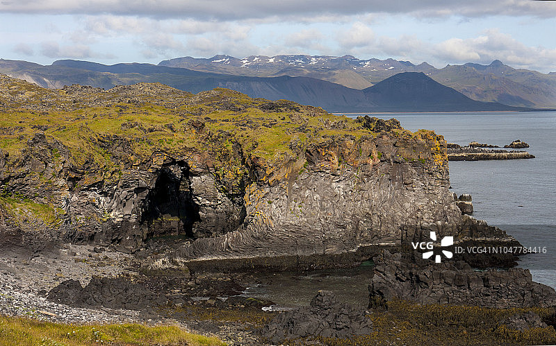 玄武岩地貌图片素材