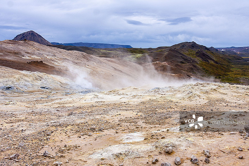 纳马斯卡德地热区图片素材