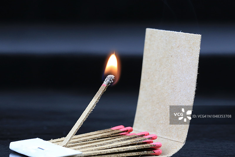 一盒火柴图片素材