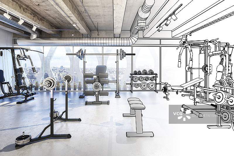 健身房（草稿）图片素材