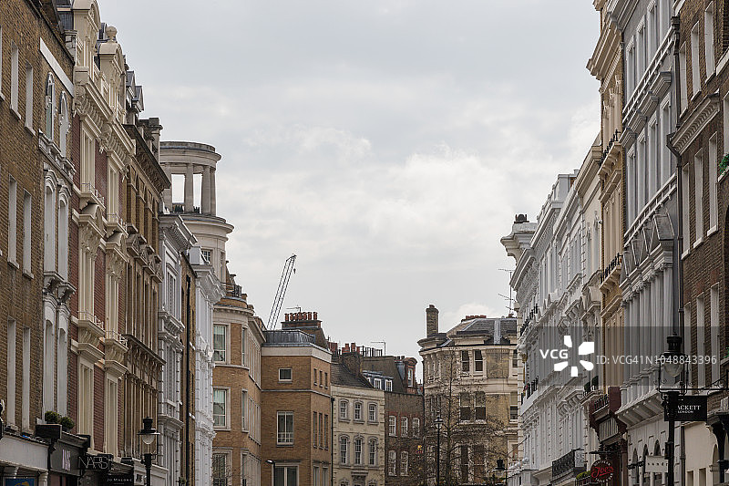 英国伦敦考文特花园国王街图片素材