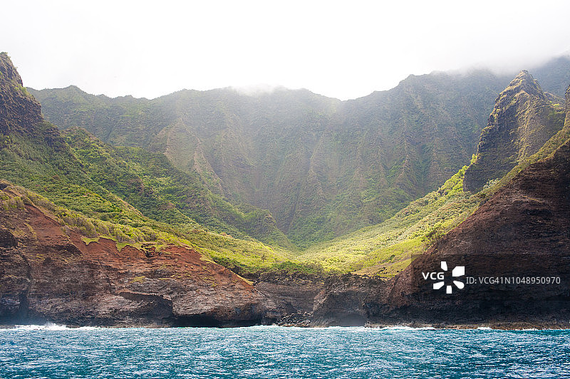 纳帕利海岸图片素材