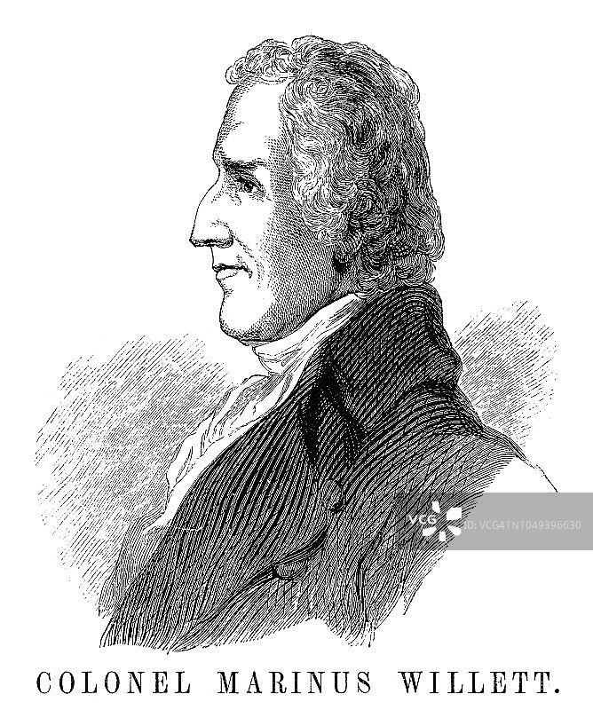 马里努斯·威利特上校图片素材