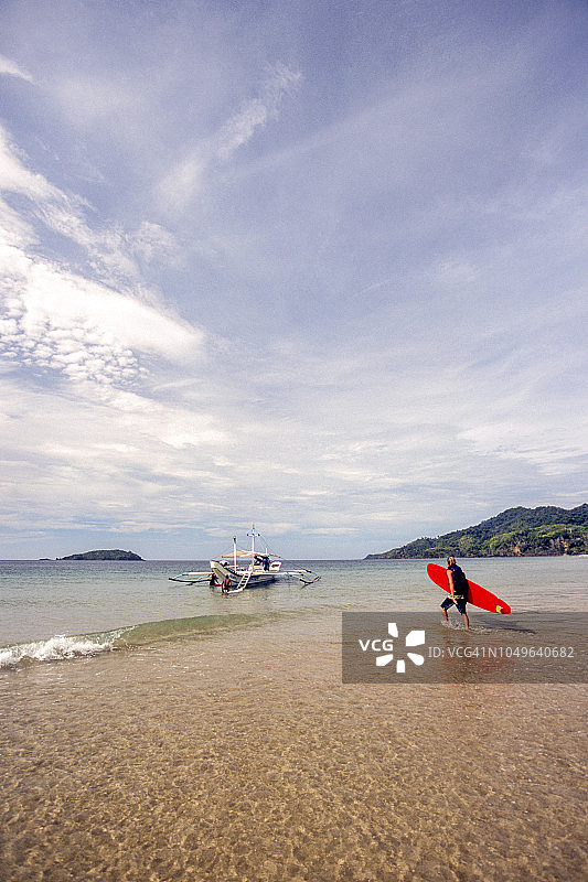 菲律宾巴拉望冲浪之旅图片素材