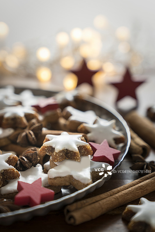 肉桂星饼干图片素材